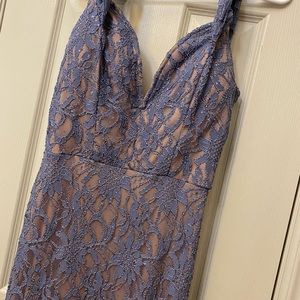 Blue lace mermaid dress...